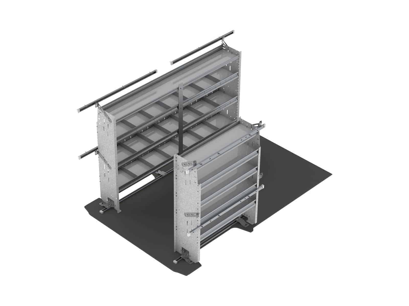 Contractor Van Shelving Package Ram Promaster Med Wb Z10 E1 Ranger Design Configurator 6089