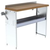 Workbench For Vans w/ Hardwood Top, 18x48x40, S3-WA48-1