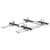 Max Rack 2.0 Drop Down Ladder Rack, Double Side, 3 Bar, Ford Transit LR RWB - 1850-FTR3