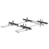 Max Rack 2.0 Drop Down Ladder Rack, Double Side, 3 Bar, GM Savana/Express - 1850-GS3