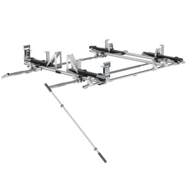 Max Rack 2.0 Drop Down Ladder Rack, Double Side, 3 Bar, RAM ProMaster MWB - 1880-PHM3