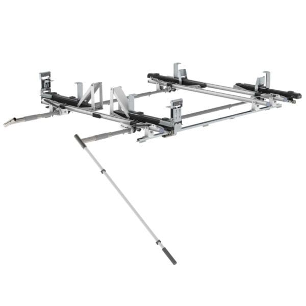 Max Rack 2.0 Drop Down Ladder Rack, Double Side, 3 Bar, RAM ProMaster SWB - 1880-PHS3