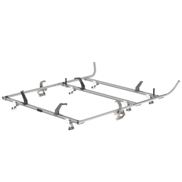 Double Clamp Ladder Rack For GM Savana / Express, 3 Bar System - 1630-GS3