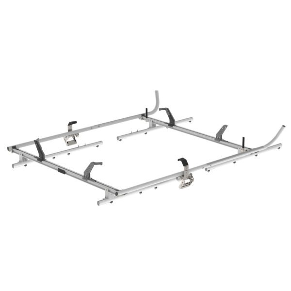 Double Clamp Mercedes Sprinter Ladder Rack, 2 Bar System - 1630-DH