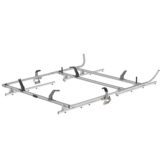 Double Clamp Mercedes Sprinter Ladder Rack, 3 Bar System - 1630-DH3