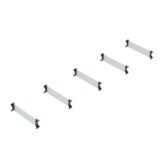 Van Shelving Set of 5 Dividers with Clips, 12" depth - 62-UDR12