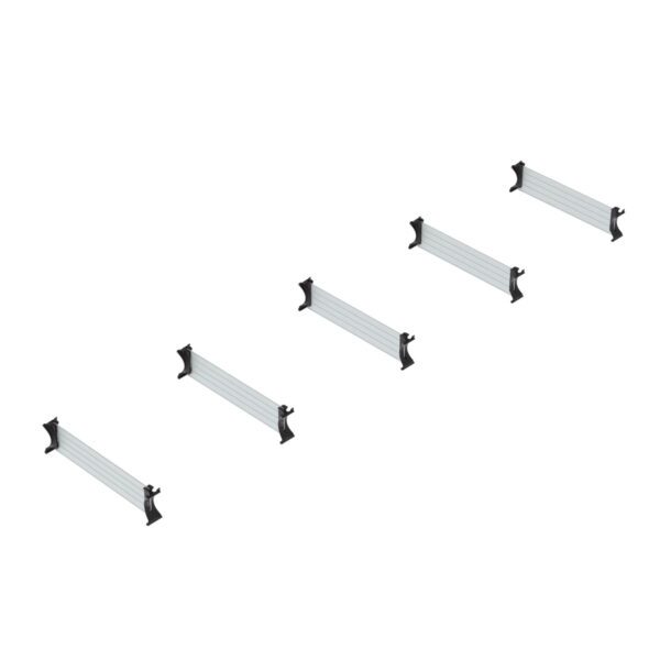 Van Shelving Set of 5 Dividers with Clips, 12" depth - 62-UDR12