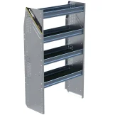 N5 Composite Aluminum Van Shelving, 36" Wide, 4 Trays - N5-RA36-4C