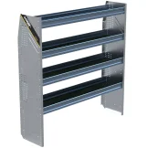 N5 Composite Aluminum Van Shelving, 60" Wide, 4 Trays - N5-RA60-4C