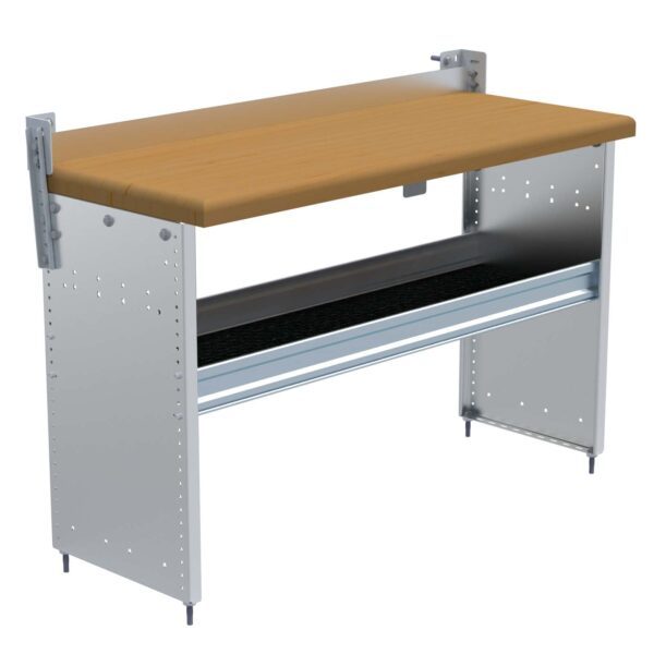 Workbench For Vans w/ Hardwood Top 18x48x32 - S2-WA48-1C