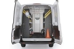 Ford Transit Contractor Package, FTM-10 Installed, Rear View