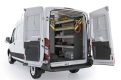 Ford Transit Mobile Service Package, FTM-16 Installed, Rear Passenger View
