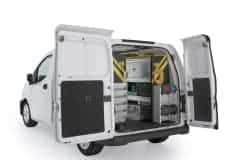 Nissan NV200 Electrical Package, CNR-11 Installed, Rear-Passenger-View