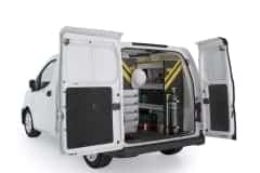 Nissan NV200 HVAC Package, CNR-12 Installed, Rear Passenger View