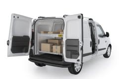 RAM ProMaster City Base Delivery Package, PMC-19 Installed, Rear Driver View