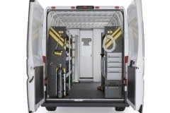 RAM ProMaster HVAC Package, RPS-12 Installed, Rear View