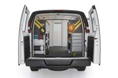 Savana/Express Electrical Package, GSR-11 Installed, Rear View