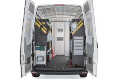 Mercedes Sprinter Electrical Package, DHS-11 Installed, Rear View