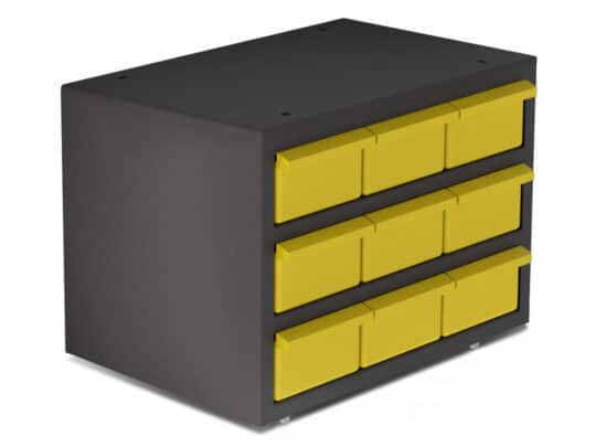 Parts Storage Cabinet for Cargo Vans
