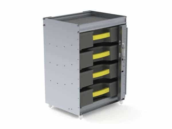 Partskeeper-Organizer-Storage-Cabinet-4-Carry-Cases-5078