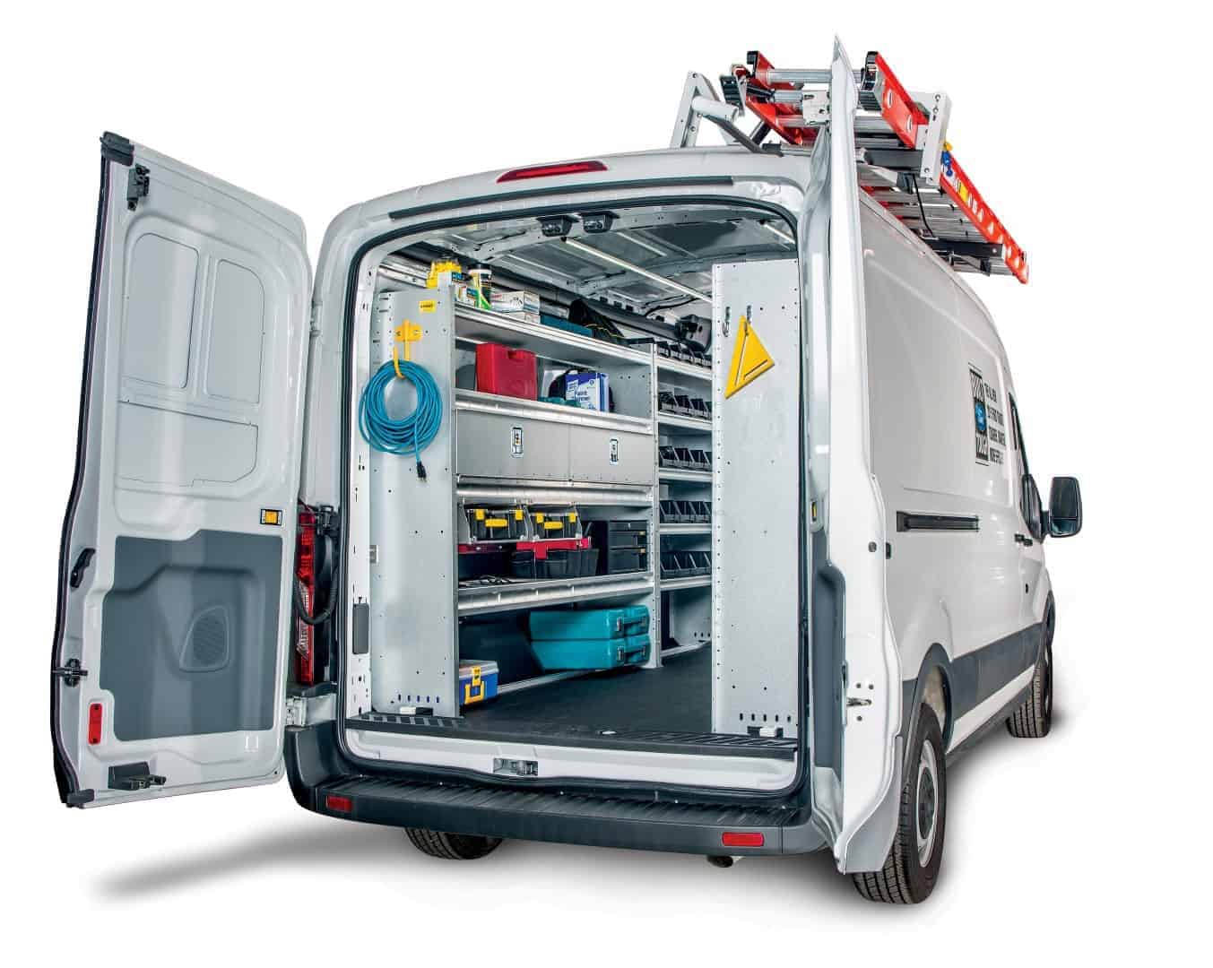 Mobile Service Van Shelving - Ranger Design