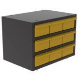 Steel Van Drawer Cabinet with 9 Divided Drawers - X51-F