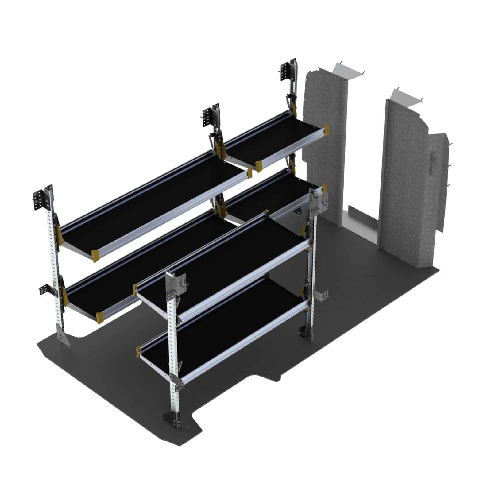 Delivery Van Shelving Package Ram, Dodge Promaster Shelving Systems