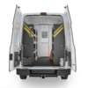 Nissan NV High Roof NVH-10 Installed, Rear View