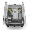 Nissan NV High Roof NVH-11 Installed, Rear View