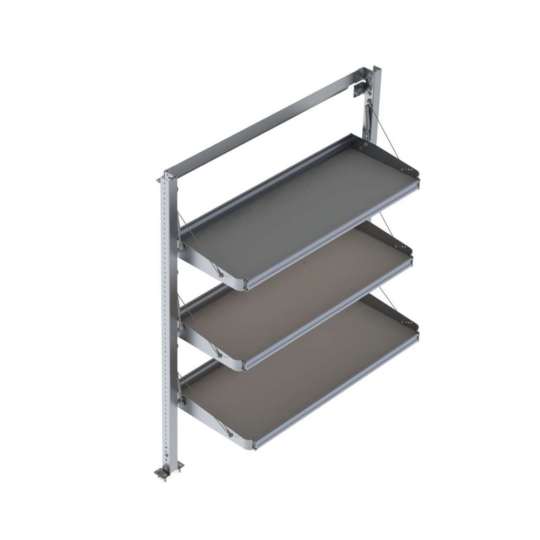 Fold Away Van Shelving for Delivery, #8448-3