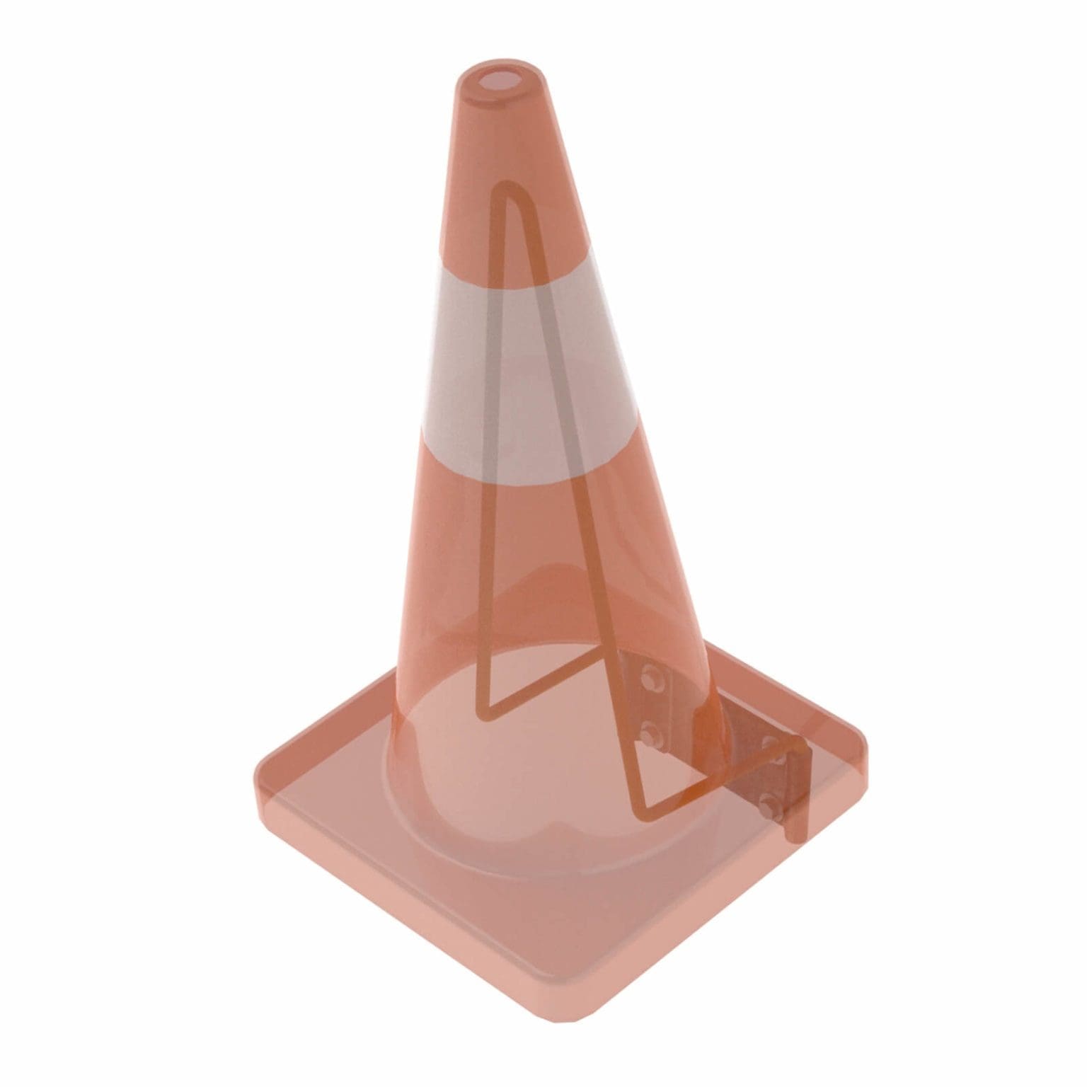 Traffic Cone Holder 6081 22 Ranger Design
