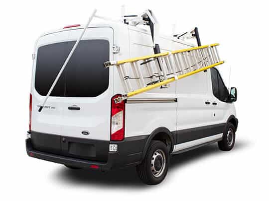 Drop Down Ladder Rack for High Roof Vans