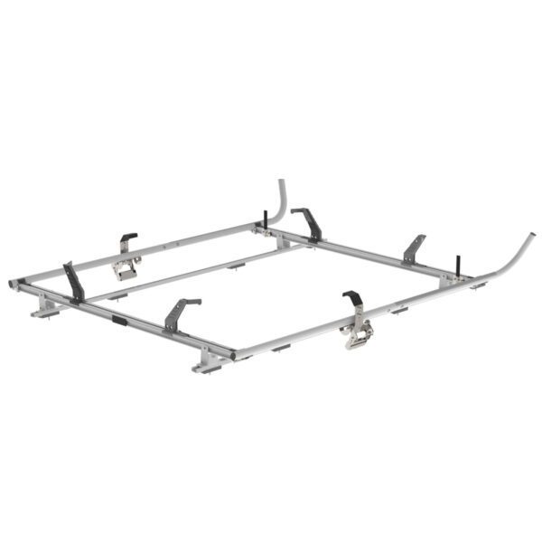 Double Clamp Ladder Rack For Ford Transit, LWB, 2 Bar System - 1630-FTL