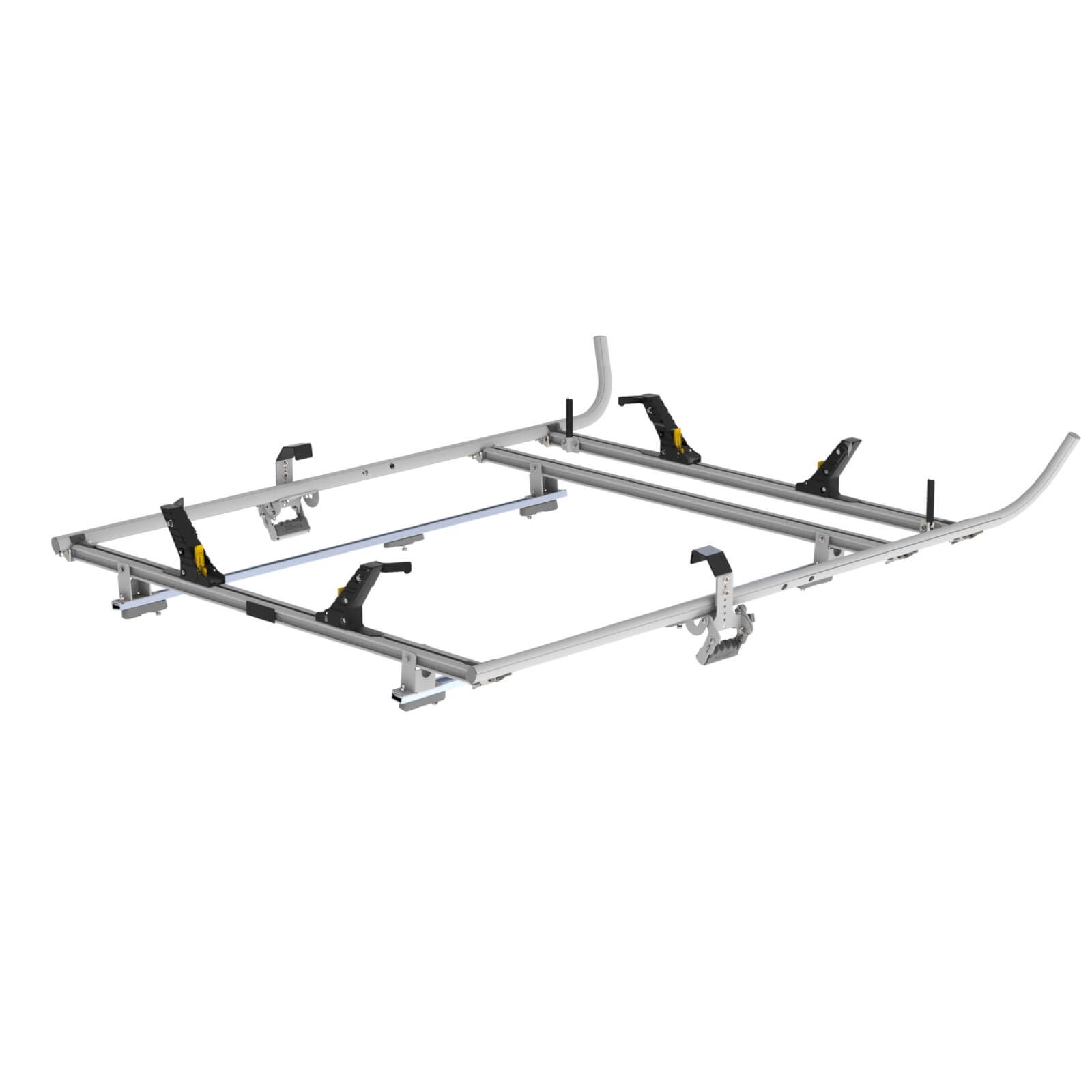Double Clamp Ladder Rack For Ford Transit Connect Extended 2 Bar System 1630 Tcx Ranger Design