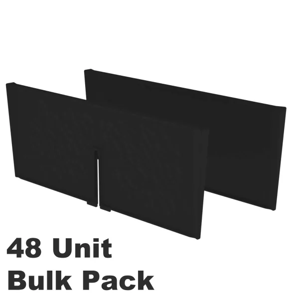 Van Shelving Set of 2 Bin Dividers, 48 Bulk Pack - 62-U1212X48