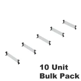 Van Shelving Set of 5 Dividers with Clips, 12" depth, 10 Bulk Pack - 62-UDR12x10