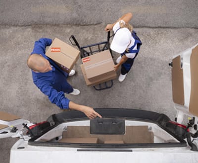 Van Upfit Package-Delivery