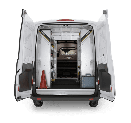 Shelving, Racking, Ladder Racks, & Partitions for Vans | Ranger Design