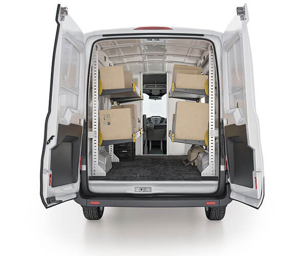 Aménagement utilitaire sur-mesure pour Ford Transit 2013+