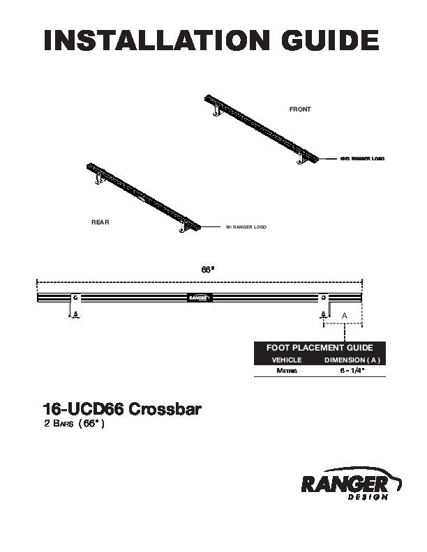 16-UCD66 Installation Guide PDF