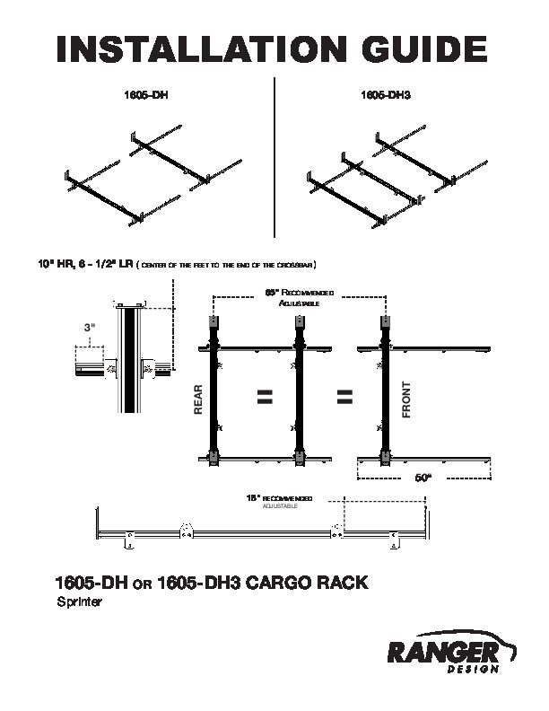 1605-DH3 Installation Guide PDF