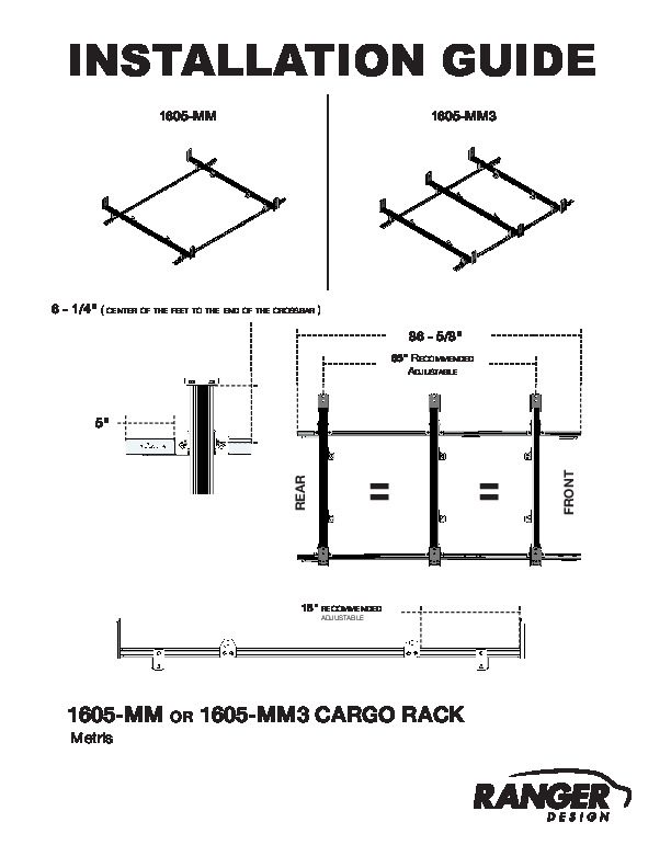 1605-MM3 Installation Guide PDF