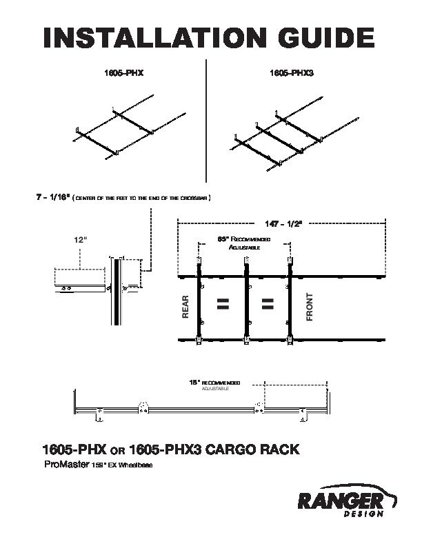 1605-PHX Installation Guide PDF
