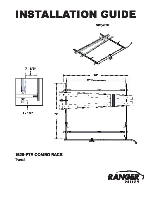 1625-FTR Installation Guide PDF