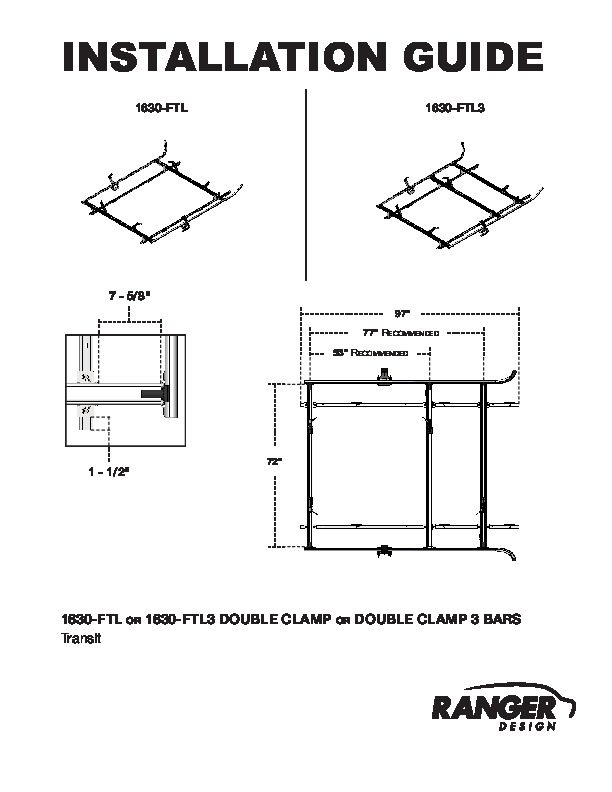 1630-FTL Installation Guide PDF