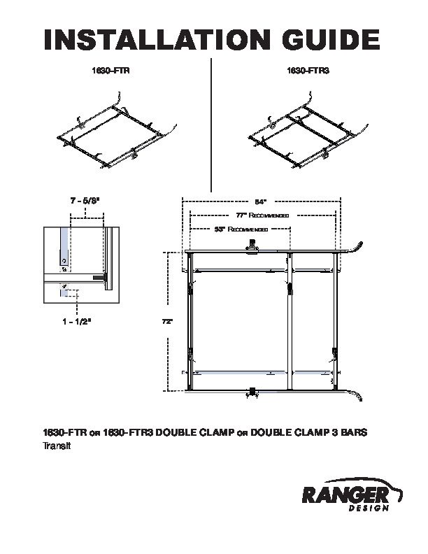 1630-FTR Installation Guide PDF