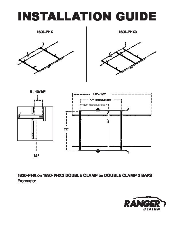 1630-PHX Installation Guide PDF