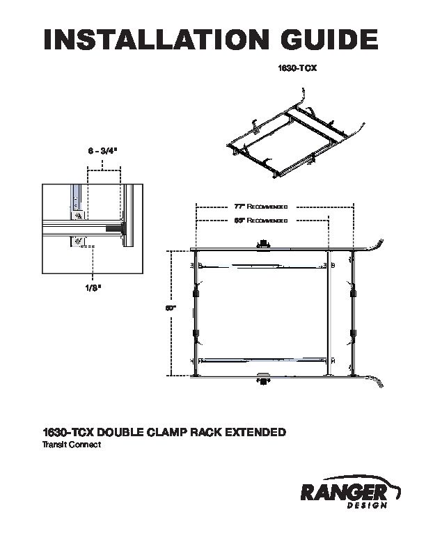 1630-TCX Installation Guide PDF