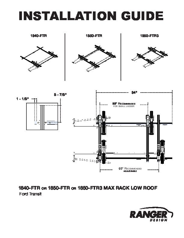 1850-FTR3 Installation Guide PDF
