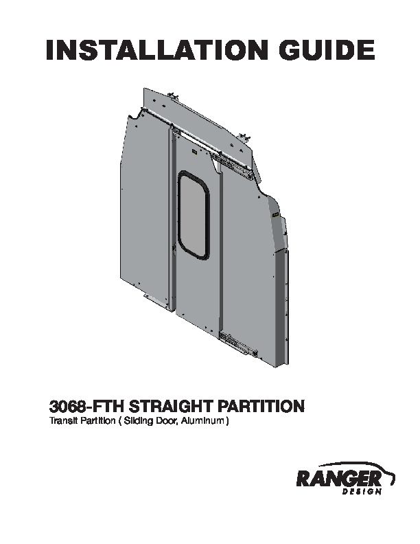 3068-FTH Installation Guide PDF